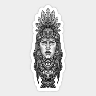 Indian Woman Sticker